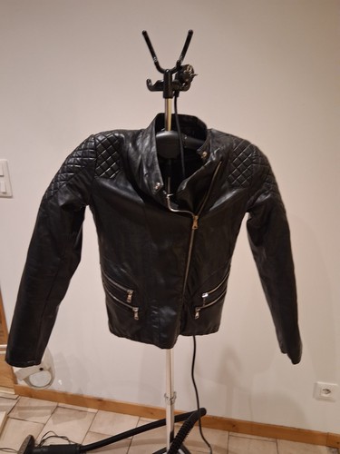 Blouson simili cuir ado - blouson,