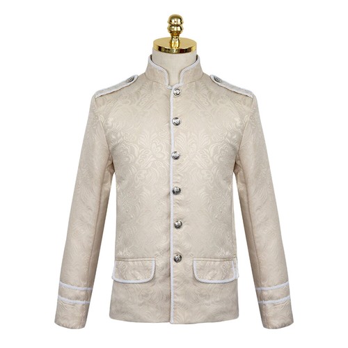 Homme floral costume veste col - floral,