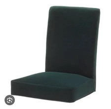 IKEA HENRIKSDAL Two New Slipcovers Green Velvet - NEW