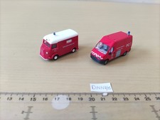 BUSCH, 2 INCOMPLETE FIRE TRUCKS 1/87e