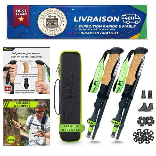 Bâtons randonnée pliables - de,