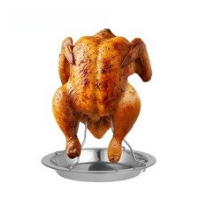 Rôtissoire de poulet vertical en acier inoxydable 195 cm pour cuisson croustill