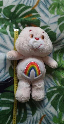 Peluche bisounours rose arc - rose,