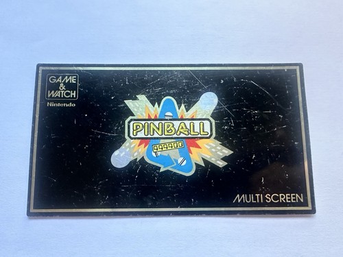 Nintendo game watch - nintendo, pinball