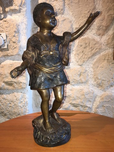 Statue sculpture bronze - statue,