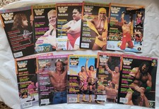 Lots de 10 "WWF Magazine"