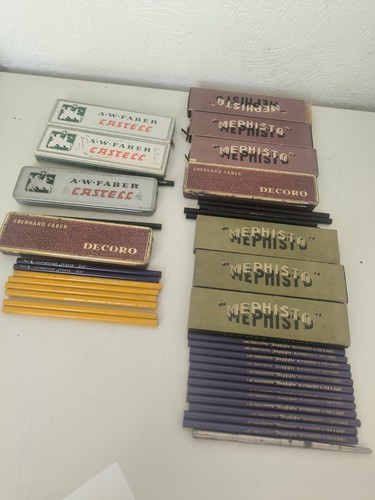 Lot 156 anciens crayon bois - lot,
