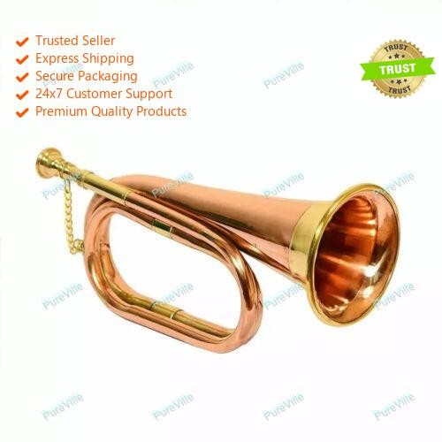 Bugle cuivre laiton made - bugle,