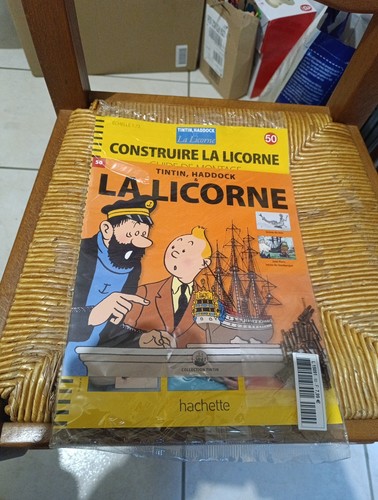 Tintin licorne maquette - la,