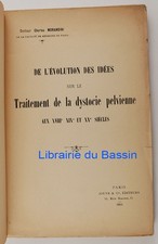 De l'évolution des idées sur