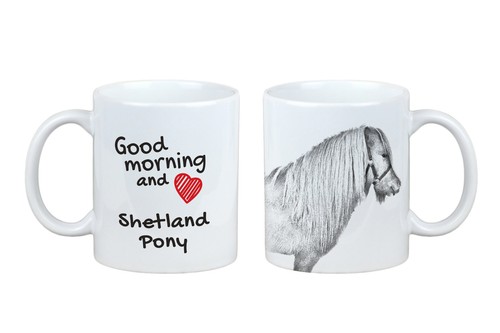 Poney shetland tasse avec - poney,