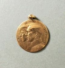 SUPERBE MÉDAILLE ALBERT ELISABETH pour l'ENFANT du SOLDAT BELGIQUE WWI
