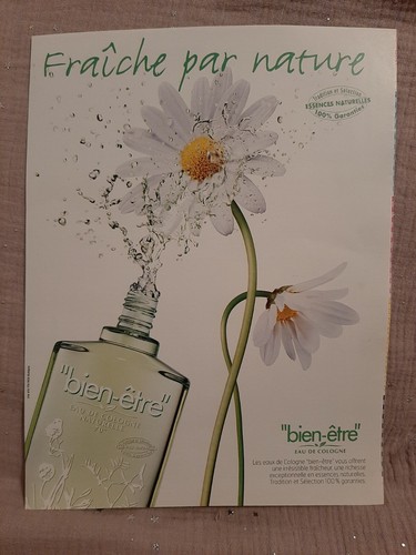 Publicité papier parfum bien - parfum.,