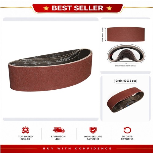 Bandes abrasives 100x915 - , mm