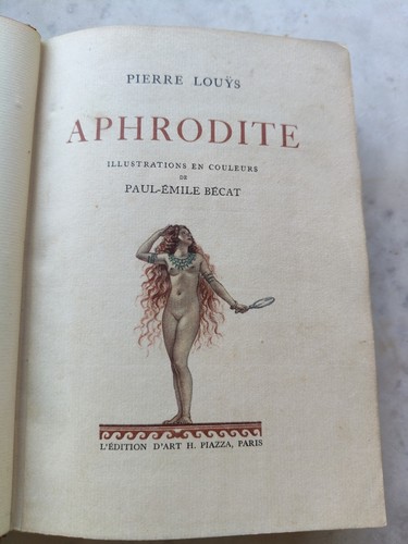 Aphrodite pierre louys éd - aphrodite,