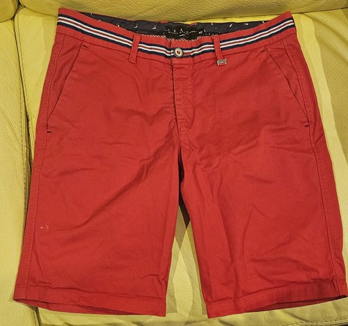 Izac short bermuda - izac, rouge