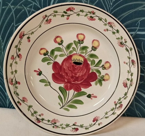 Assiette plate creil - creil, et