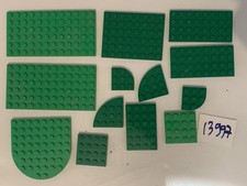 Pièces  Lego Plaques Vertes