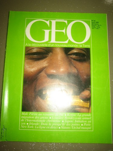 Magazine geo aout - geo,