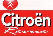 Automobile Citroën Revue adhesive sticker