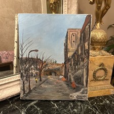 Huile Sur Toile Ancienne