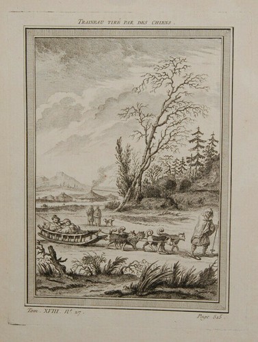 Gravure les voyages de - les,