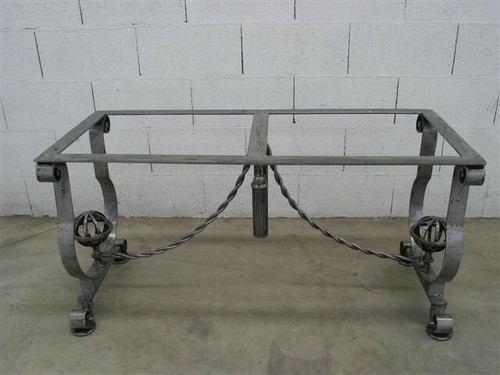 Magnifique table fer - table, forge