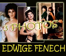 3 PHOTOS  -   Edwige FENECH