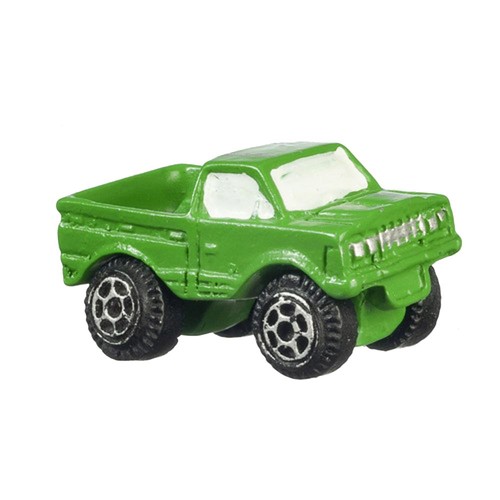Maison poupées camion vert - poupées,