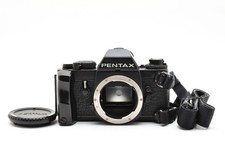 [Near MINT w/Grip] Pentax LX early Black 35mm Film Camera Body From JAPAN