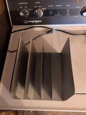 Vintage Lit-Ning Products Metal 5 Slot Desk File Industrial Steampunk