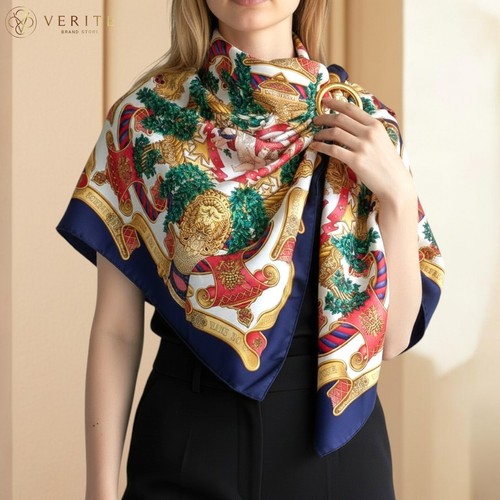 Rare vintage foulard - en, soie