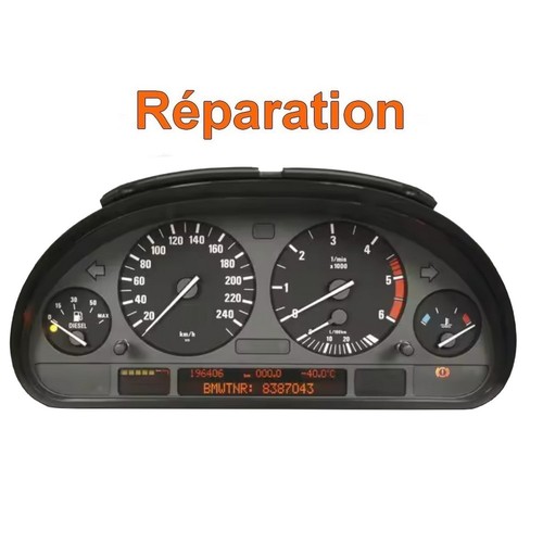 Réparation compteur bmw e38 - compteur,