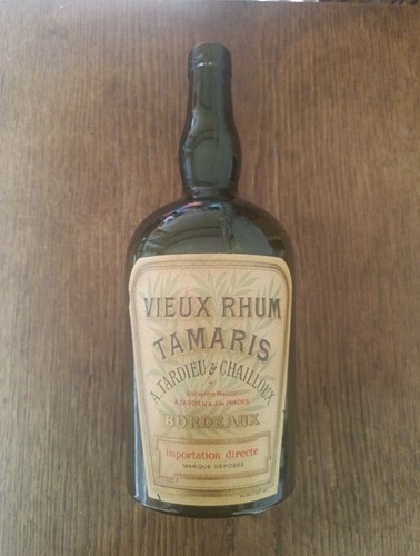 Bouteille vieux rhum - bouteille,