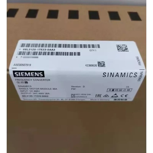 New siemens 6sl3120 1te23 - siemens, 6sl3120-1te23-0aa3