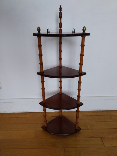 Etagère faux bambou bois - faux, en