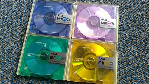 Minidisc axia box 74 min - axia, md