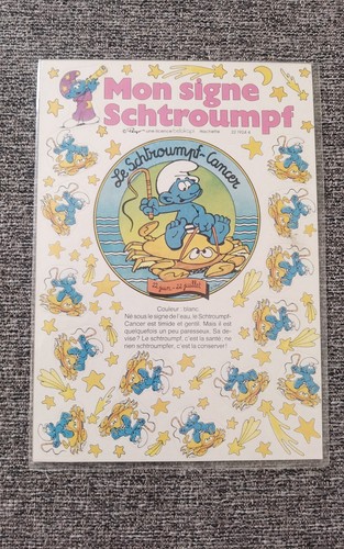 Peyo mon signe schtroumpf - peyo, "