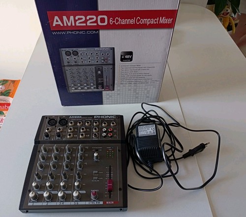 Phonic am220 table mixage - phonic, de