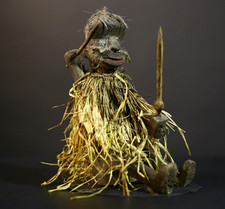 Jupe africaine en raphia