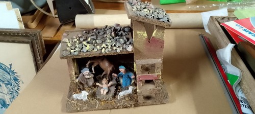 Crèche noël avec - noël, santon