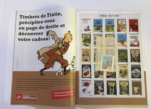 Tintin soir magazine - tintin,