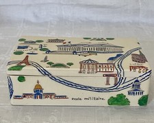 BOITE EN CERAMIQUE DECORS