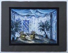 Gouache drawing André