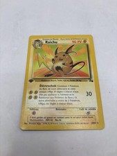 Carte Pokemon raichu 1er