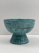 Coupe en céramique émaillée 1960 DLG Robert PICAULT signature à identifier