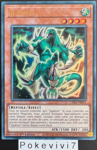 Carte jigabyte - yu-gi-oh!,