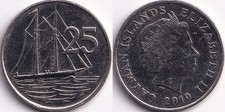 25 Cents 2019 Iles Caimans