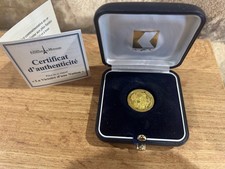 Rare Piéce / médaille victoire d’une nation en OR véritable avec certificat