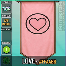 World Zero WZ - COSMETICS - LOVE (#FFAABB)